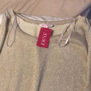 Shinny going out blouse